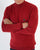 Gabicci Vintage Duke Turtle Neck Dark Red