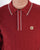 Gabicci Vintage Cannavale LS Knit Polo Red
