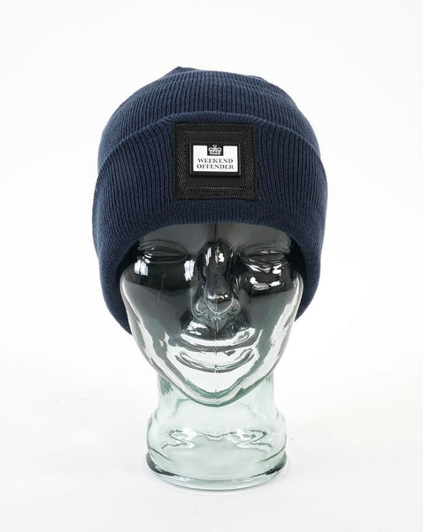 Weekend Offender Pedar Beanie Navy