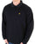 Lyle & Scott Collared Crew Neck Sweater Black