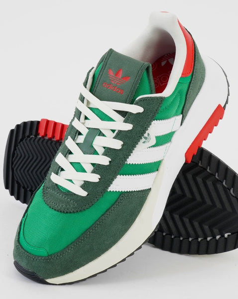 Adidas Retropy F2 Trainers Green/White/Red