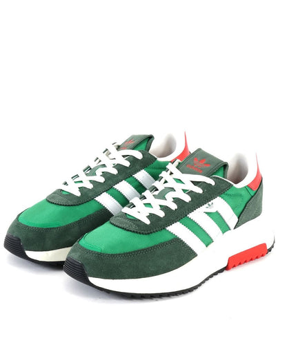 Adidas Retropy F2 Trainers Green/White/Red