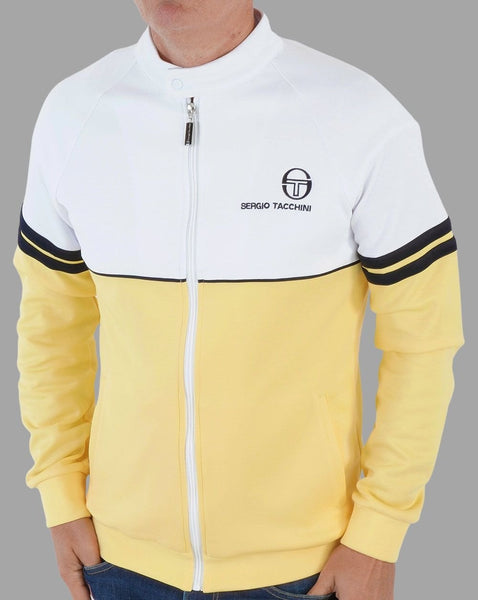 Sergio Tacchini Orion B Track Top Yellow/White