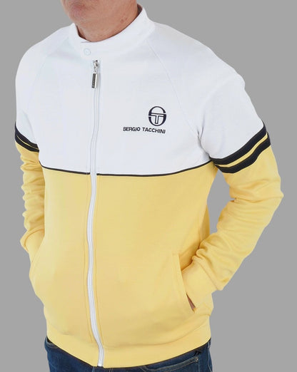 Sergio Tacchini Orion B Track Top Yellow/White