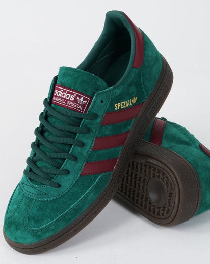 Adidas Spezial Trainers Deep Green / Burgundy