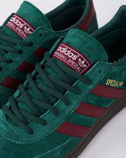 Adidas Spezial Trainers Deep Green / Burgundy