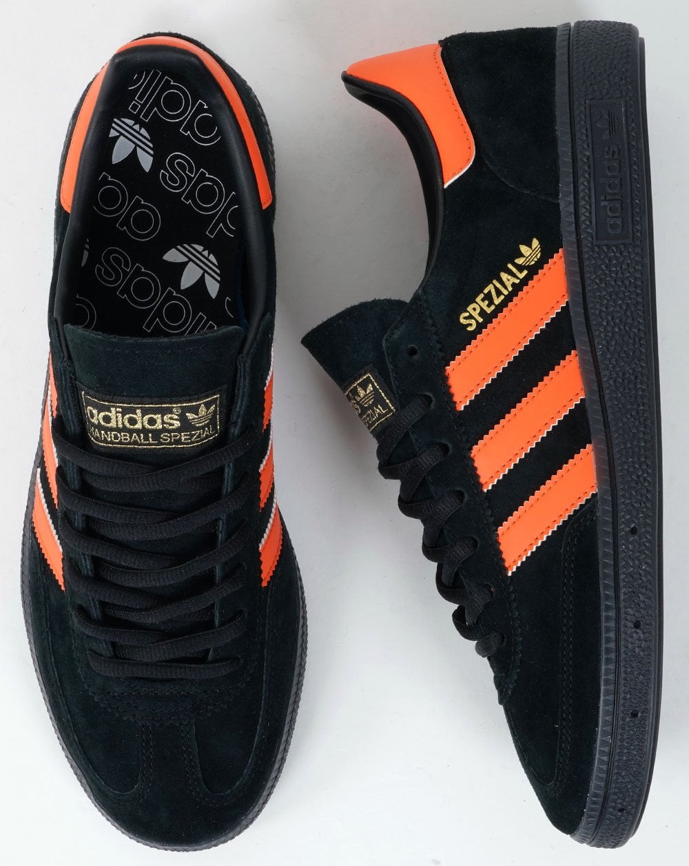 Adidas Spezial Trainers Black/Orange