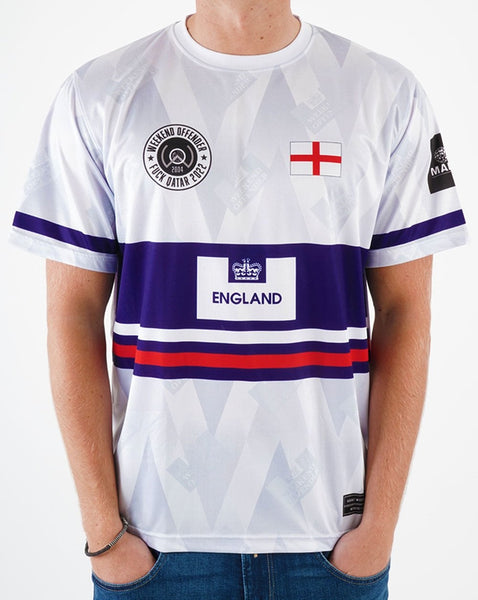 Weekend Offender England Football Shirt White