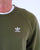 Adidas Originals Essential Crew Sweat Olive Green