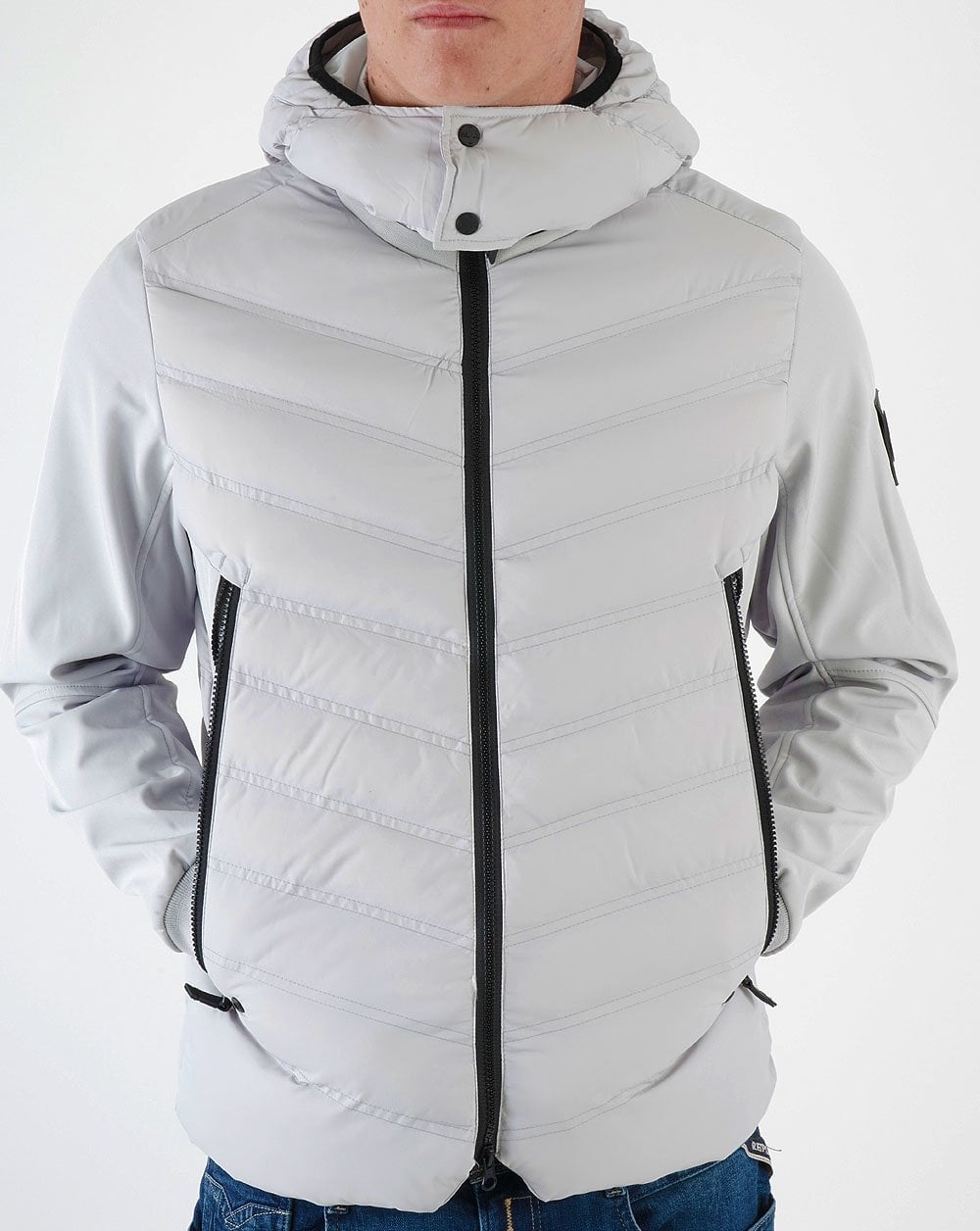 Marshall Artist Takeda Hybrid Jacket Grey