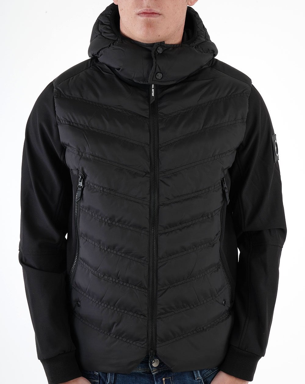 Marshall Artist Takeda Hybrid Jacket Black