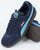 Puma Army Suede Trainer Navy/Aqua Blue
