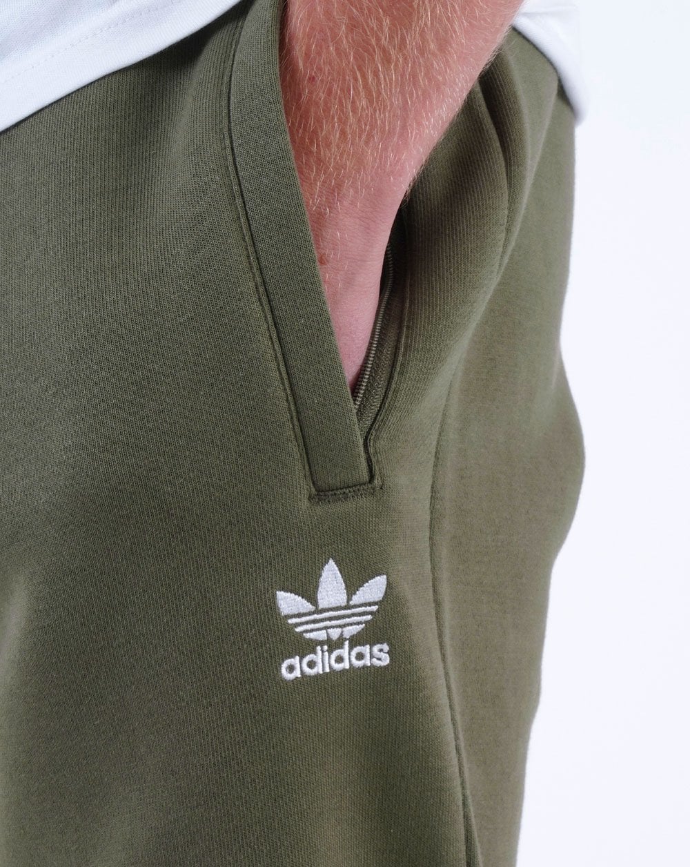 Adidas Originals Essential Jog Pants Olive Green