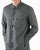 Barbour International Bolt Overshirt Charcoal