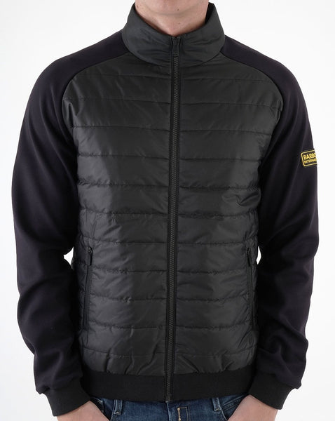Barbour International Wharf Quilted Jacket Black