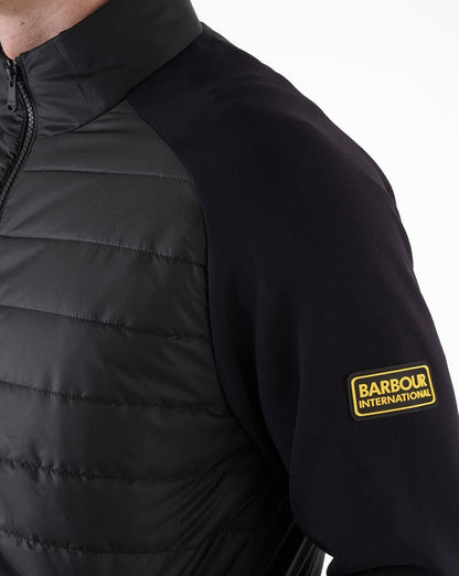 Barbour International Wharf Quilted Jacket Black