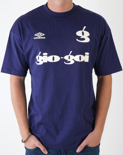 Umbro X Gio Goi Logo T-shirt Navy Blue/Off White