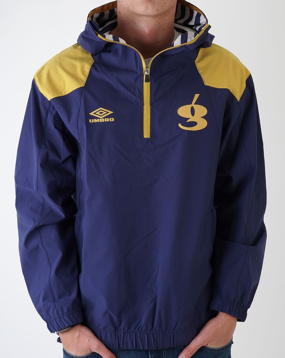 Umbro X Gio Goi Nautical Smock Navy Blue/Mustard