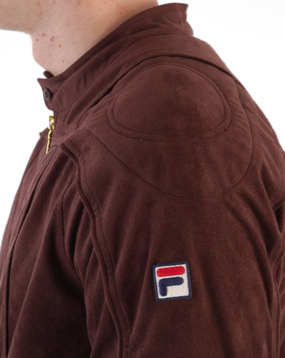 Fila Vintage Terrinda Track Top Brown