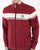 Sergio Tacchini Masters Track Top Merlot Off White