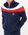 Sergio Tacchini Fohn Track Top Navy Blue/White