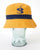 Umbro X Gio Goi Reversible Bucket Hat Mustard/Navy Blue