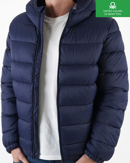 Benetton Padded Jacket Navy