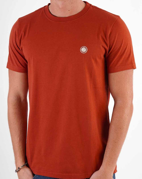 Pretty Green Mitchell T-shirt Burnt Red