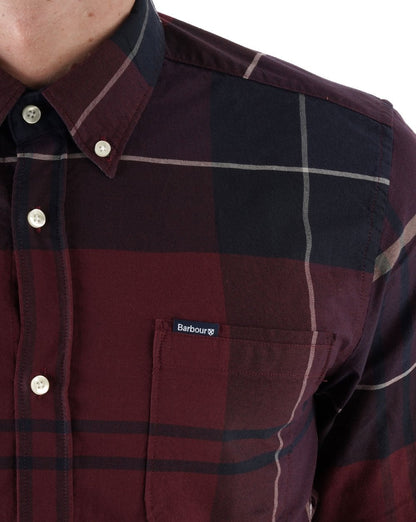 Barbour Stirling Tailored Shirt Cordovan Tartan