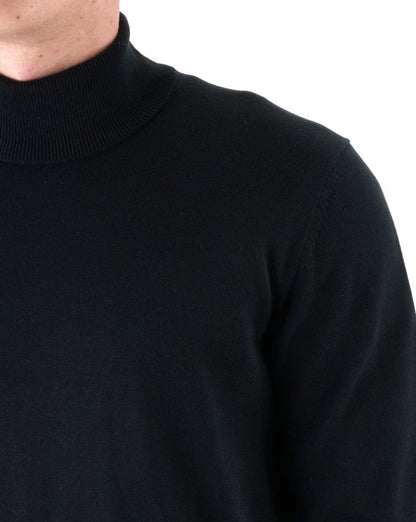 Ben Sherman Roll Neck Black