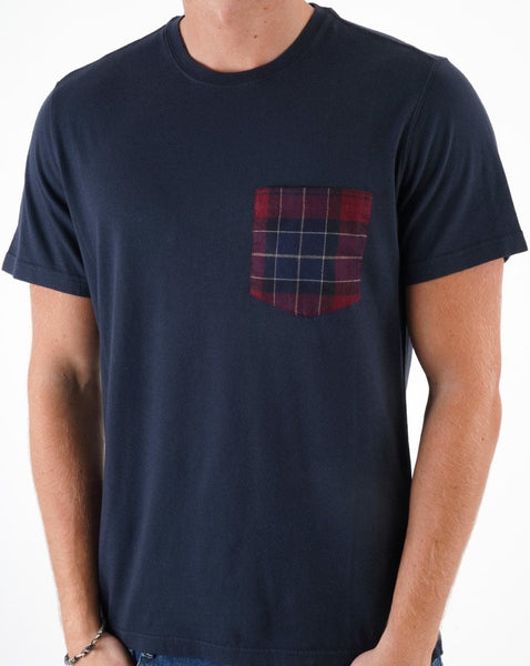 Barbour Goole Pocket T-shirt Navy