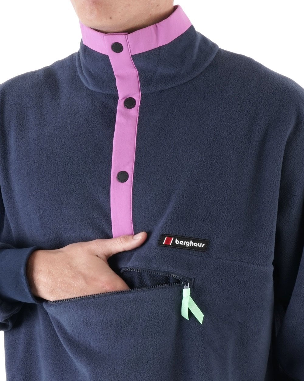 Berghaus Dean St. Polarplus Fleece Navy/Lilac