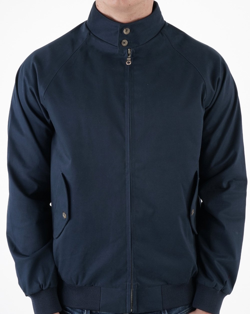 Real Hoxton Harrington Jacket Navy