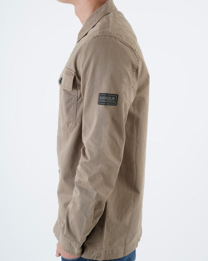 Barbour International Adey Overshirt Timberwolf