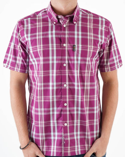 Trojan Windowpane Check Shirt Port