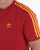 Adidas Originals 3 Stripes T Shirt Red/Yellow