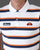 Ellesse Corp Multi Stripe Polo Shirt White