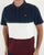 Ellesse Capello Polo Shirt Navy/White/Burgundy