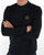 Sergio Tacchini Mock Neck Top Black