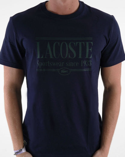 Lacoste Logo T-shirt Navy