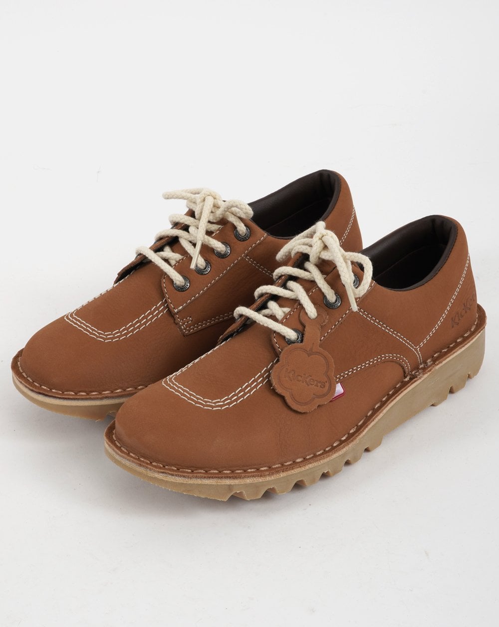 Kickers Kick Lo Leather Tan