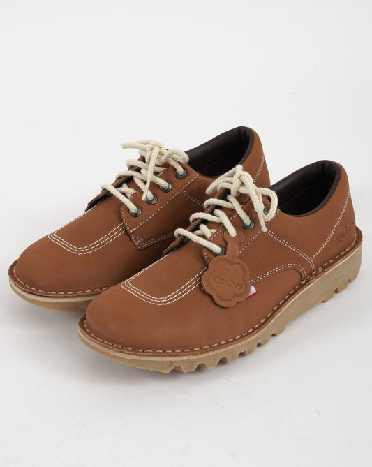 Kickers Kick Lo Leather Tan