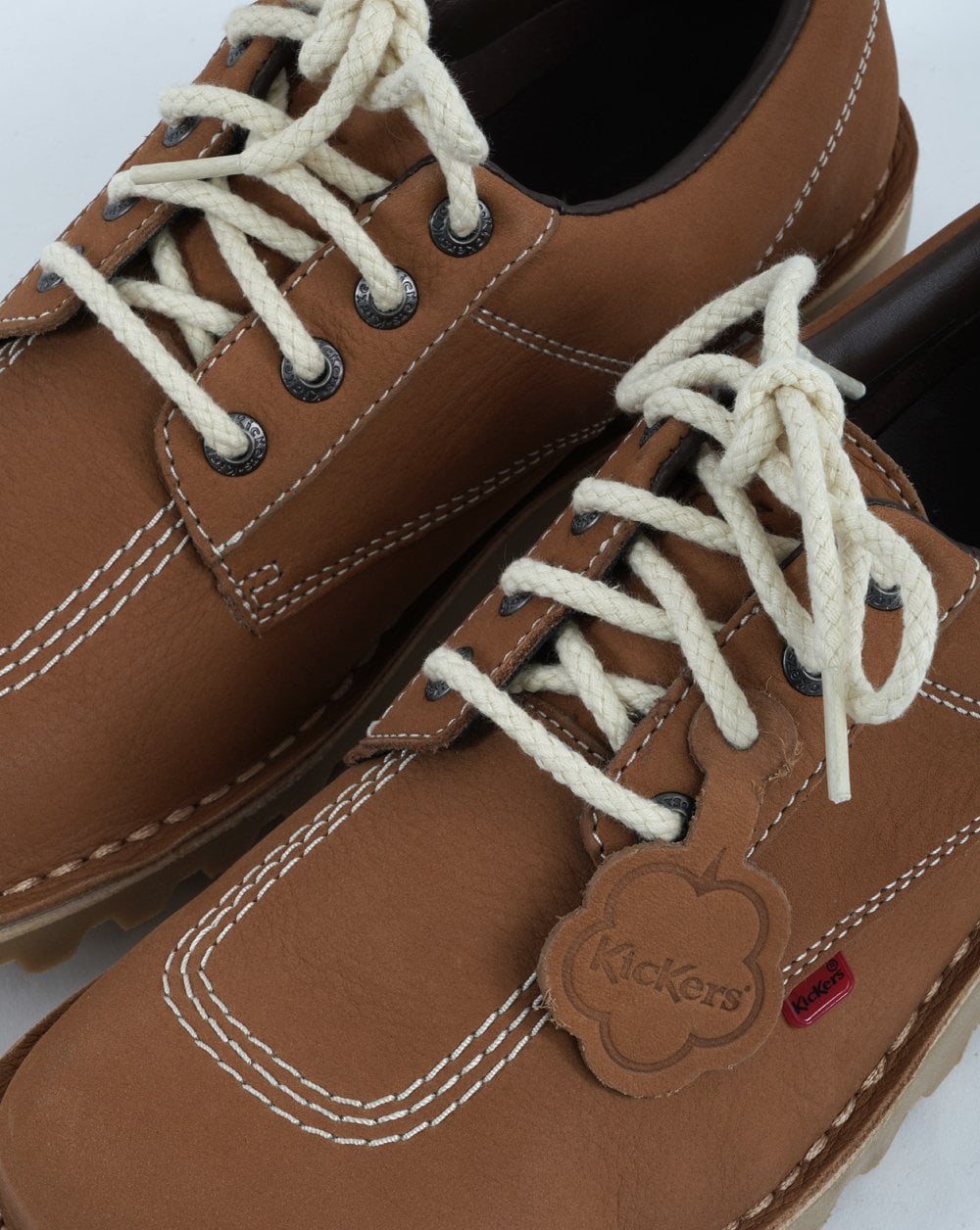 Kickers Kick Lo Leather Tan
