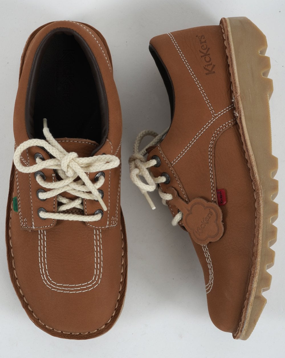 Kickers Kick Lo Leather Tan