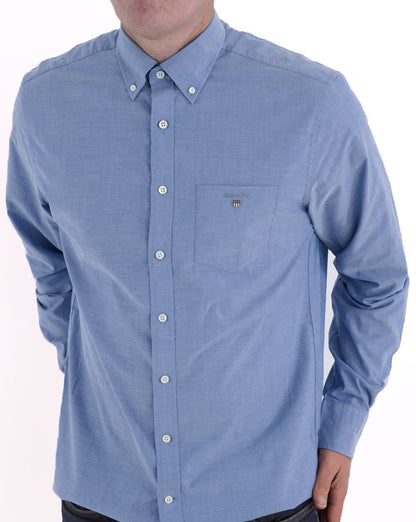 Gant Broadcloth Shirt College Blue