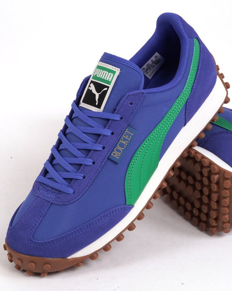 Puma Rocket Trainer Royal Blue/Green