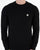 Pretty Green Tipped Knit Jumper Black