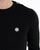 Pretty Green Tipped Knit Jumper Black