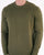 Pretty Green Standards Knitted Jumper Khaki Green