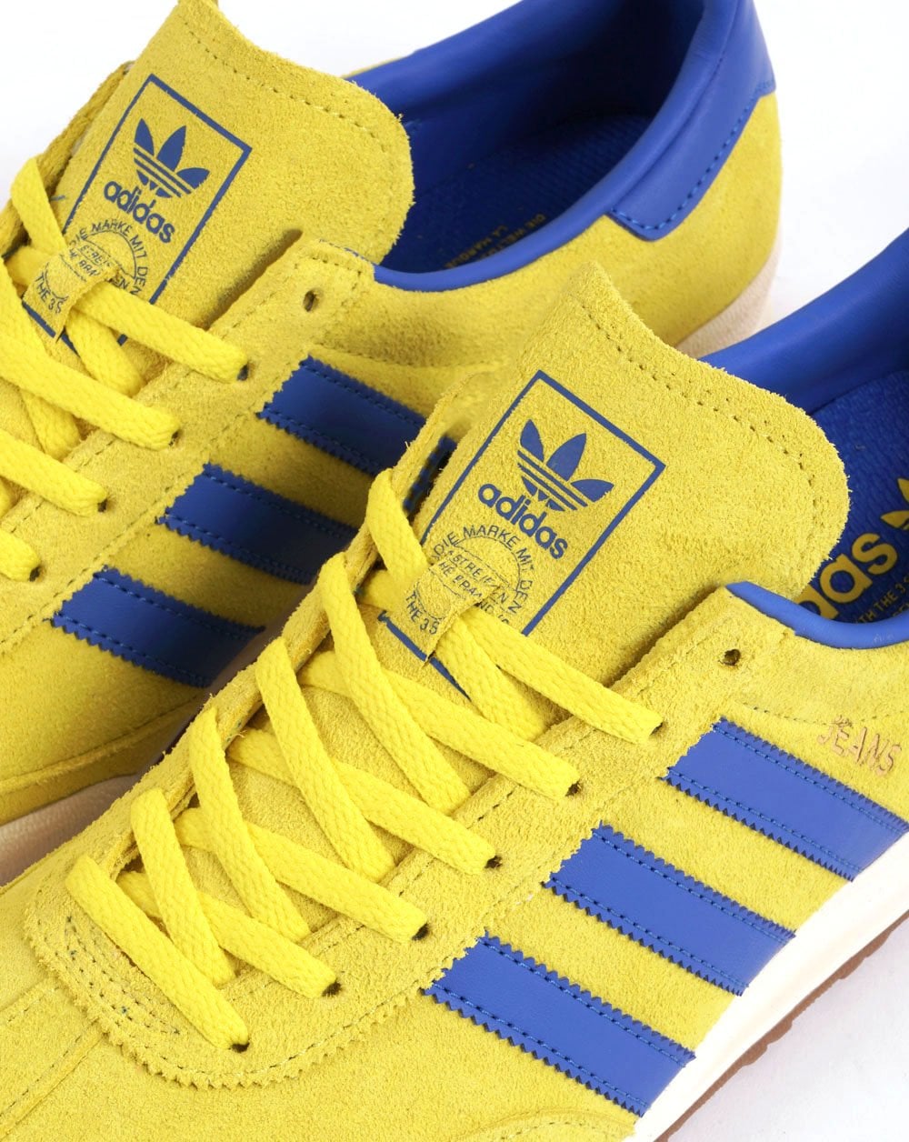 Adidas Jeans Trainers Yellow/blue